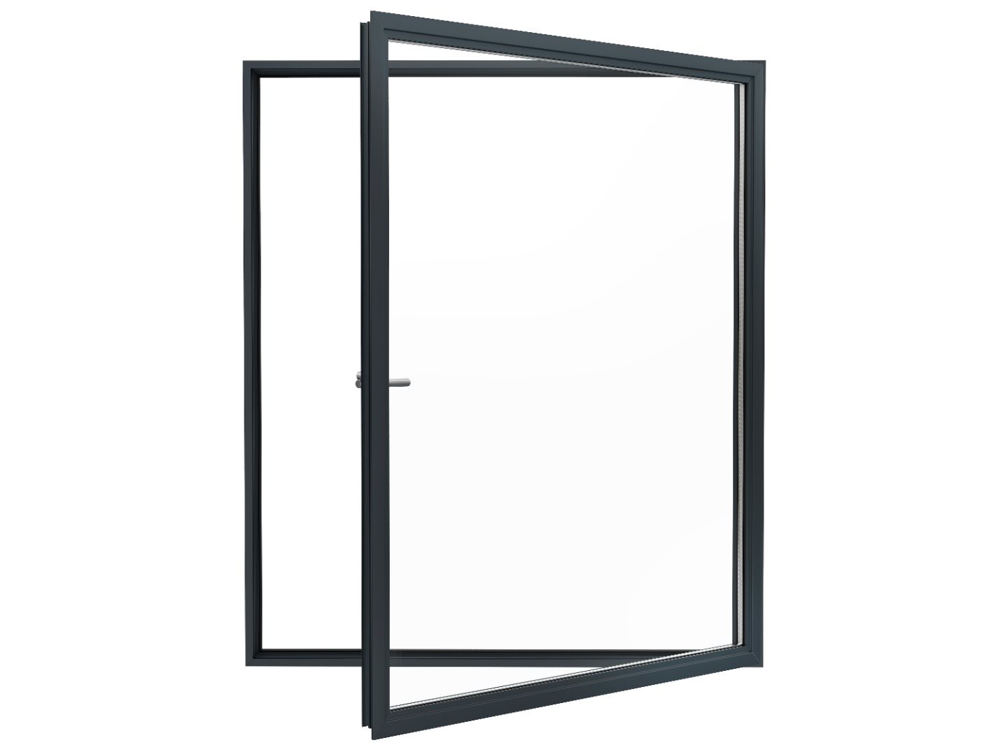 shot of aluminium heritage casement window