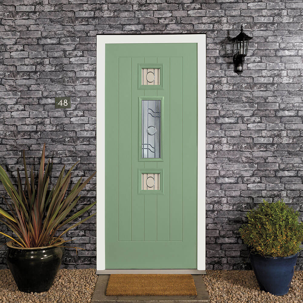 chartwell green composite entrance door